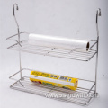 2-Tier Wall Mounted Bathroom Storage Rack